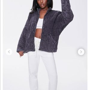 Free People Dolman Quilted Jacket DUPE from F21